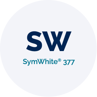 Close up of SymWhite® 377