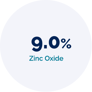 Close up of Zinc Oxide