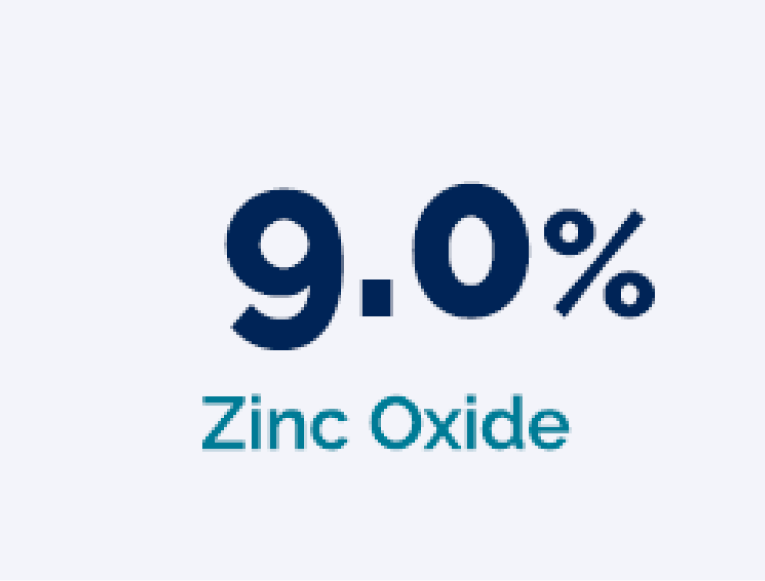Close up of Zinc Oxide